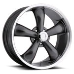 New 18X9.5 Vision 142 Legend Gunmetal Machined 5X120.65 5X4.75 ET0 Wheels. Price: $848.26.
