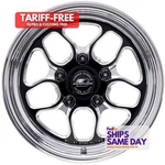Billet Specialties BSPBRS22535F6117 Black Aluminum Wheel Rim 5X4.75 15X3.5 New. Price: $844.06.