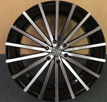 16" Velocity VW17 Wheel 16X7 5X114.3 +38 73.1 Black Machined Rim Special New. Price: $349.99.