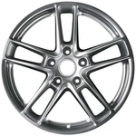 Porsche Panamera 2014-2016 19" Rear Oem Wheel Rim 9703621600888Z Remanufactured. Price: $630.79.