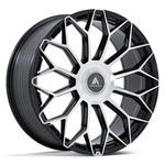 Asanti AB051 Envoy Wheels 24X10 (30, 6X139.7, 100.3) Black Rims Set Of New. Price: $3140.00.
