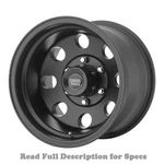 American Racing AR1726170B Single Wheel Baja 16" 10" Satin Black 8X170 New. Price: $231.29.