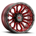 Vision Wheel Korupt 17X9 6X5.5 -12MM Gloss Red/black 405-7983GRGBL-12 New. Price: $275.31.