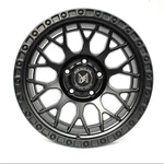 17" Mflow MF02 17X9 -12 Black Wheels 6X139.7 93.1 Bore Ford Bronco Ranger New. Price: $799.00.