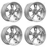 Set 4 American Racing VN515 Torq Thrust Ii 20X8 5X5 Polished Wheels 20" 0MM Rims New. Price: $1652.00.