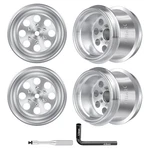 1.3" Aluminum Rc Wheel Rims Deep Dish Negative Offset TRX-4MT Crawler New. Price: $39.98.