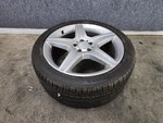 Wheel Rim Tire Assembly 19" Mercedes W216 W221 S550 S600 CL550 CL600 Oem Used. Price: $300.00.