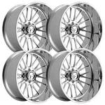 (SET-4) Fittipaldi FTF502P 24X12 8X180 -44MM Polished Wheels Rims Inch New. Price: $4884.00.