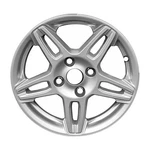 2017-2019 Ford Fiesta Sedan 15" Silver Oem Factory Wheel Rim C1BC1007BC Remanufactured. Price: $258.71.