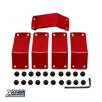 Kmc Xd Series XS811 Wheel Insert Fins 16X7 Offset Red 5 Pcs 811FIN67000-RD New. Price: $49.99.
