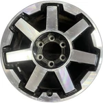 Toyota Machined Black Runner Rim 17X7.5 2017-2024 Alloy Oem Wheel 75154C Used. Price: $171.58.