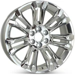 New 22" X 9" Chrome Alloy Replacement Wheel Rim 2014-2020 Cadillac Chevrolet Gmc. Price: $459.99.