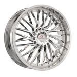 22" Cavallo CLV-43 Nano Chrome 22X9.5 Wheel 5X115 5X120 15MM Rim New. Price: $418.42.
