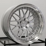 18" Aodhan AH02 Wheels Silver 18X8.5 +35 / 18X9.5 +30 5X114.3 Rims Set New. Price: $939.00.