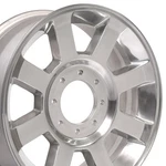 20" Rim Fits 8-LUG Ford Super Duty Trucks 8X170 Style Polished 3693 20X8 Wheel New. Price: $271.00.