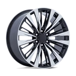 Performance Replicas PR226 Gloss Black Polished Rims: 22X9, 6X139.7/6X5.5, 28 Mm New. Price: $508.00.
