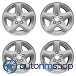 Jeep Cherokee Wrangler 1997 - 2006 15" Factory Oem Wheels Rims Set 5EE80TAE Remanufactured. Price: $920.15.