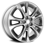 For Hyundai Palisade 20-21 Alloy Factory Wheel V-spoke Silver 18X7.5 Used. Price: $273.57.