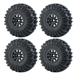 2.2 Inch Tyres & Metal Beadlock Wheel Rim For 1:10 Rc Rock Crawler SCX10 Wraith New. Price: $47.55.