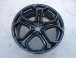 Lamborghini Aventador Front Shiny Black Glossy 9X19'' Wheel Rim 470601017N Oem Used. Price: $500.00.