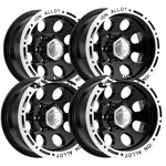 (set Of 4) Ion 174 15X8 6X5.5" -27MM Gloss Black Wheels Rims 15" Inch New. Price: $559.96.