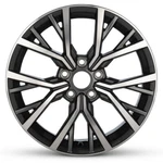 New Wheel For 2018-2021 Volkswagen Tiguan 17 Inch Machined Gunmetal Alloy Rim. Price: $201.32.