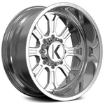 4 New 22X10 KG1 Checkmate Forged KT060 Polished Wheels 8X180 Chevy Gmc 2500. Price: $2884.00.