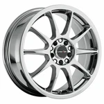16" Vision 425 Bane Chrome 16X7 Wheel 5X110 38MM Rim New. Price: $274.85.