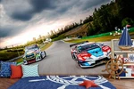 3D Four-wheel Racing Car Track Self-adhesive Removable Wallpaper Murals Brand. Price: $180.22.