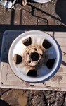 1999 2000 2003 Gmc Safari Van 15 Inch Steel Wheel Rim Spoke Painted Lug Used. Price: $64.00.