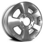 For Dodge Ram 1500 03-09 5-SPOKE Silver 17X8 Alloy Factory Wheel Remanufactured Used. Price: $288.20.