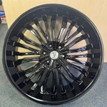 24" Velocity VW36 Wheel 24X9.5 +30 6X139.7 C.b 78.1 Black Rim Last New. Price: $699.99.