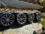 Oem Bmw 669M Wheels W/michelin Pilot Sport All Season 4 Tires Used. Price: $1800.00.