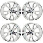 22" Bmw X7 Bright Chrome Pvd Wheels Rims Factory Oem Set 86535 86540 Exchange New. Price: $1045.00.