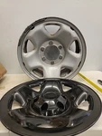 Toyota Steel Silver Tacoma Oem Wheel 16" 2016-2023 Original Rim W/ Black Cover 4 Used. Price: $80.75.