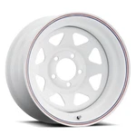 Cragar 310 Nomad 15X10 5X114.3 ET-44 White W/red And Blue Stripes (qty Of 1) New. Price: $148.58.