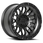 Lock Off-road Combat 17X9 6X139.7 -12MM Matte Black Wheel Rim 17" Inch New. Price: $288.00.