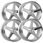 (set Of 4) Dolce Performance Stella 20X8.5 5X112 +28MM Silver Wheels Rims New. Price: $1640.00.