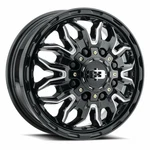 Vision Wheel Korupt 17X6.5 8X200 121.35MM Gloss Black/milled; 410-7680GBMSF New. Price: $346.52.