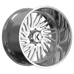 24X12 KG1 Forged KF055 Flight Polished Right Directional Wheel Blank (-44MM) New. Price: $1207.00.