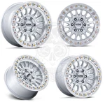 4- 17X8.5" Kmc Wheels KM552 Ims 6X135 Gloss Silver With Machined Face -10MM New. Price: $1808.00.