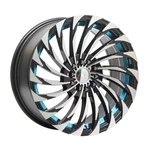 17 7.5 Inch Black Machined Face Wheels Rim 5X108 / 5X114.3 Et 35 Cb 73.1 New. Price: $128.89.