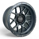 Falcon Wheels Rim Tx 17X9 6X139.7 ET-12 106.3CB Full Matte Gunmetal New. Price: $285.00.