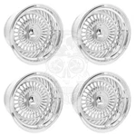 Esko 5.0 15X12 -70MM 5X127/5X139.7 Polished Set (4 Pieces) New. Price: $2650.00.
