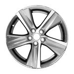 Refurbished Machined And Painted Dark Charcoal Metallic Aluminum Wheel 18 X Remanufactured. Price: $251.49.