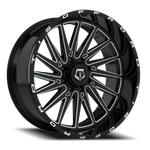 Tis 26X14 8X6.50 -76 547BM Gloss Black W/milled Accents Wheel Rim New. Price: $818.00.