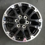 Toyota Machined Black Tundra Sequoia Wheel 18X7.5 2022-2025 Oem Rim 75600 Used. Price: $155.19.