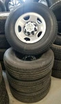 3-24 Chevy Express 1-10 Silverado 2500 Truck 8 Lug 16" Gray Steel Wheels & Tires New. Price: $989.99.