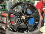 Genuine Used 18X8J 18X9J Black (4 Wheel) Porsche 718 Cayman 987 981 Boxster. Price: $1939.00.