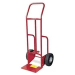 Drum Hand Truck 650 Lb Capacity Steel Frame Red Pneumatic Wheels 55 Gal Dolly New. Price: $217.18.